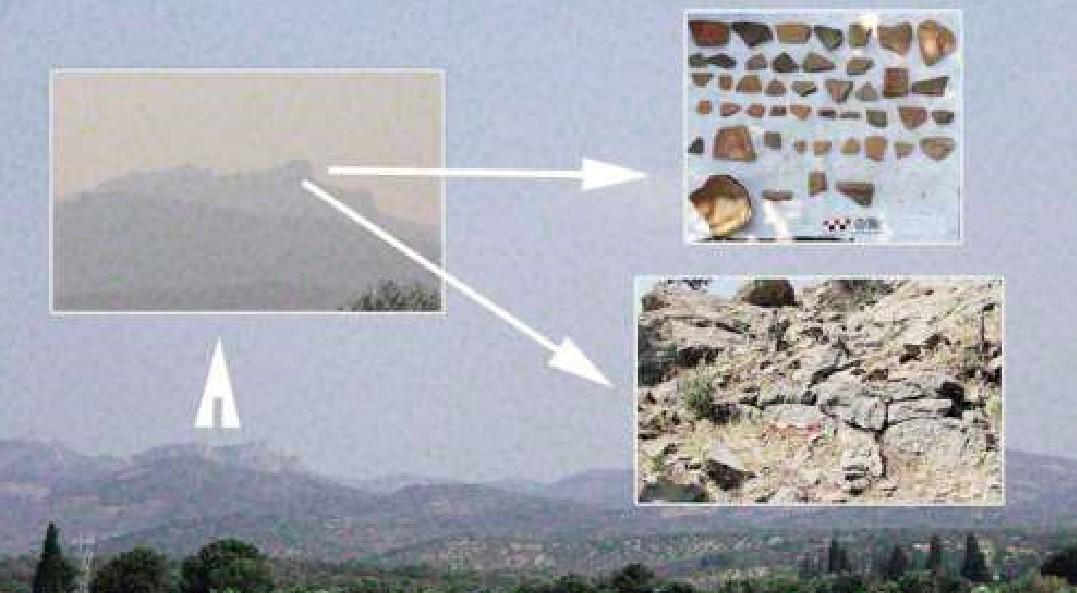 Atatürk Kayaları'nda yerleşim izleri