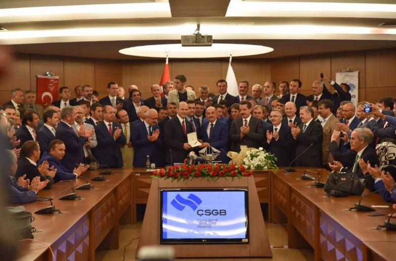 Bakanlık'ta devir teslim