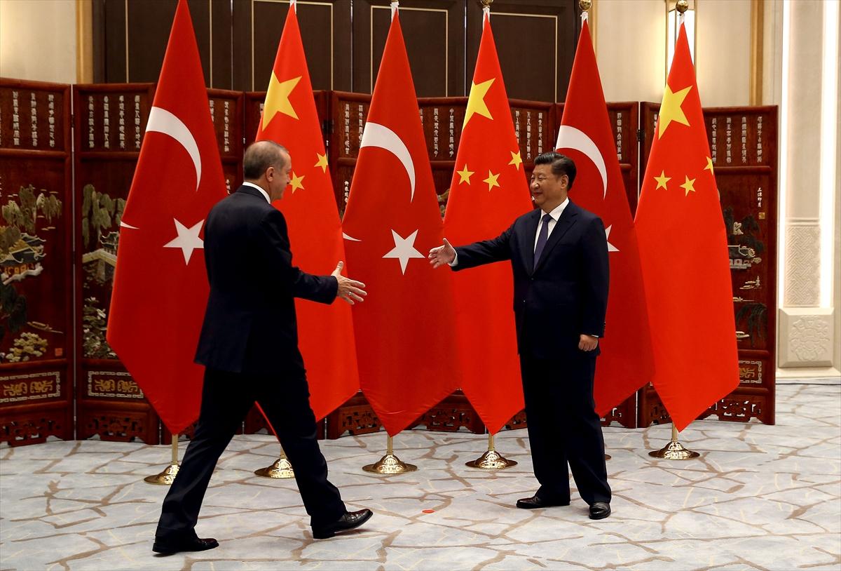Erdoğan, Şi Cinping ile görüştü