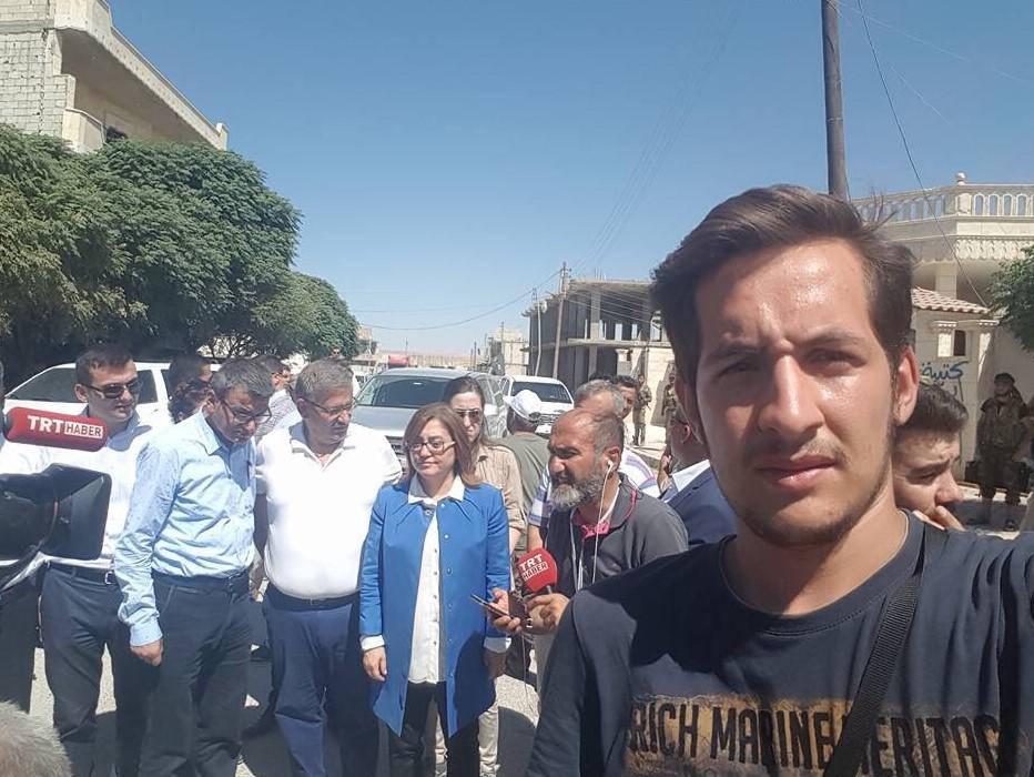 Fatma Şahin Cerablus'ta