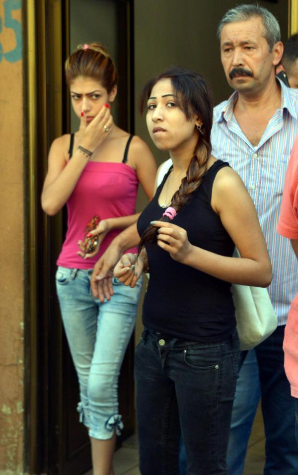 Barda çalıştırılan Suriyeli kızları polis kurtardı