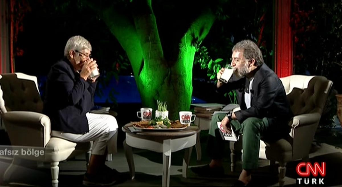 Ahmet Hakan'dan Canan Karatay'a lahmacun sürprizi