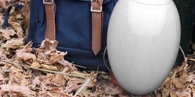 Yumurta şekkinde drone üretildi