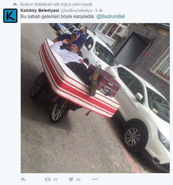 CHP'li Bodrum ve Kadıköy belediyeleri geyik yaptı