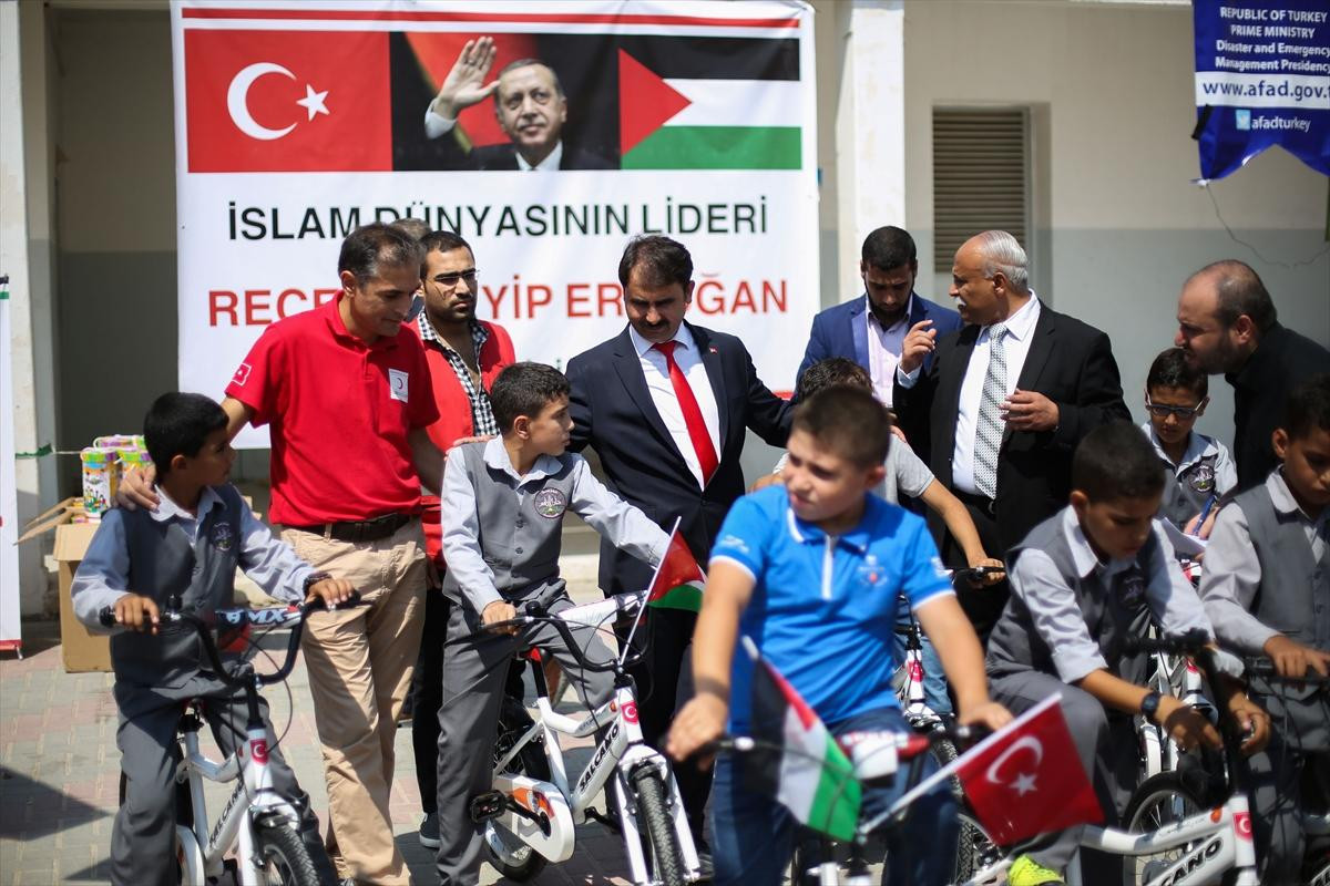 Türkiye, Gazzeli çocukları sevindirdi