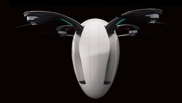 Yumurta şekkinde drone üretildi