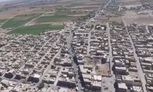 Cerablus havadan görüntülendi