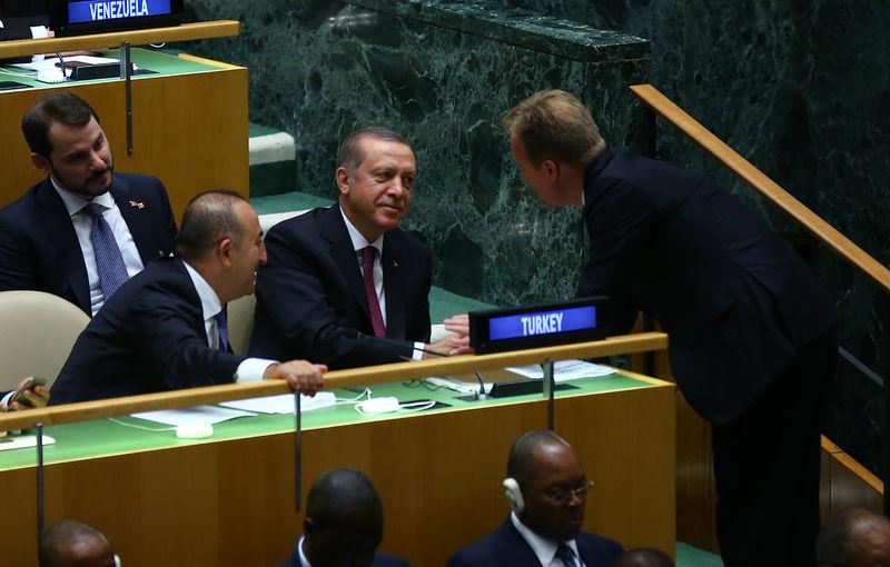 Erdoğan'a BM'de yoğun ilgi