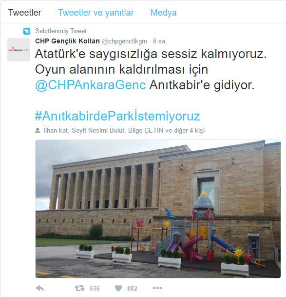 Anıtkabir'e park istemeyen CHP eylem yapacak
