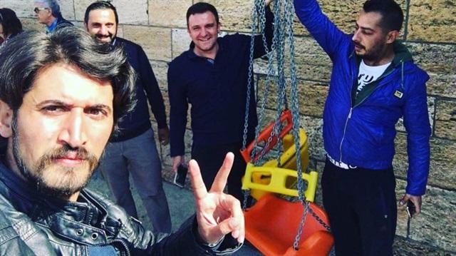 CHP’liler Anıtkabir’deki parka saldırdı