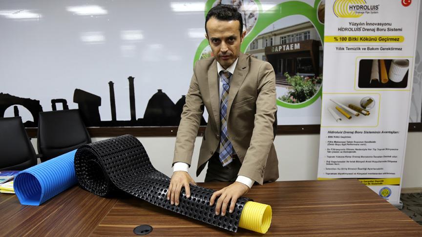 Türk girişimciden tıkanmayan drenaj borusu