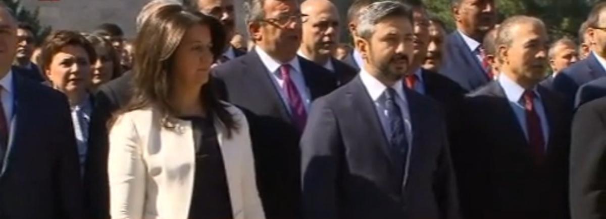 HDP'li Pervin Buldan İstiklal Marşı'nı okumadı