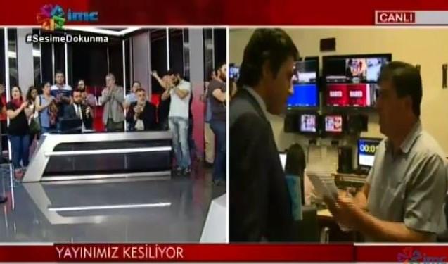 Terör propagandası yapan İMC TV'ye mühür