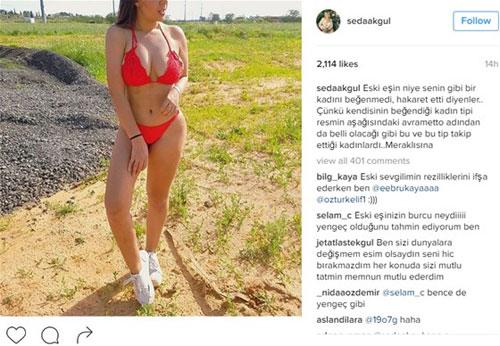 Seda Akgül: Eski eşim bu tip kadınları beğeniyor