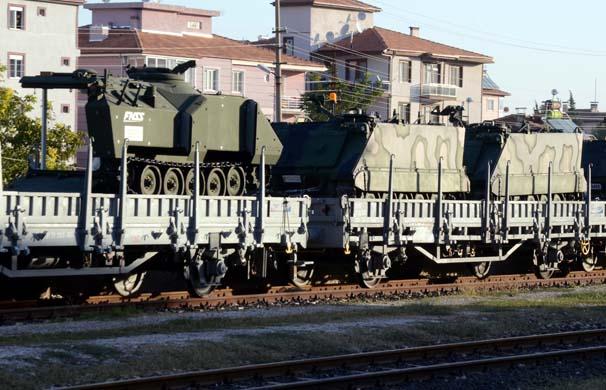 Etimesgut'taki zırhlı birlikler Burdur'a gönderildi