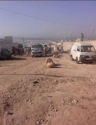 Atme çadır kentine bombalı saldırı