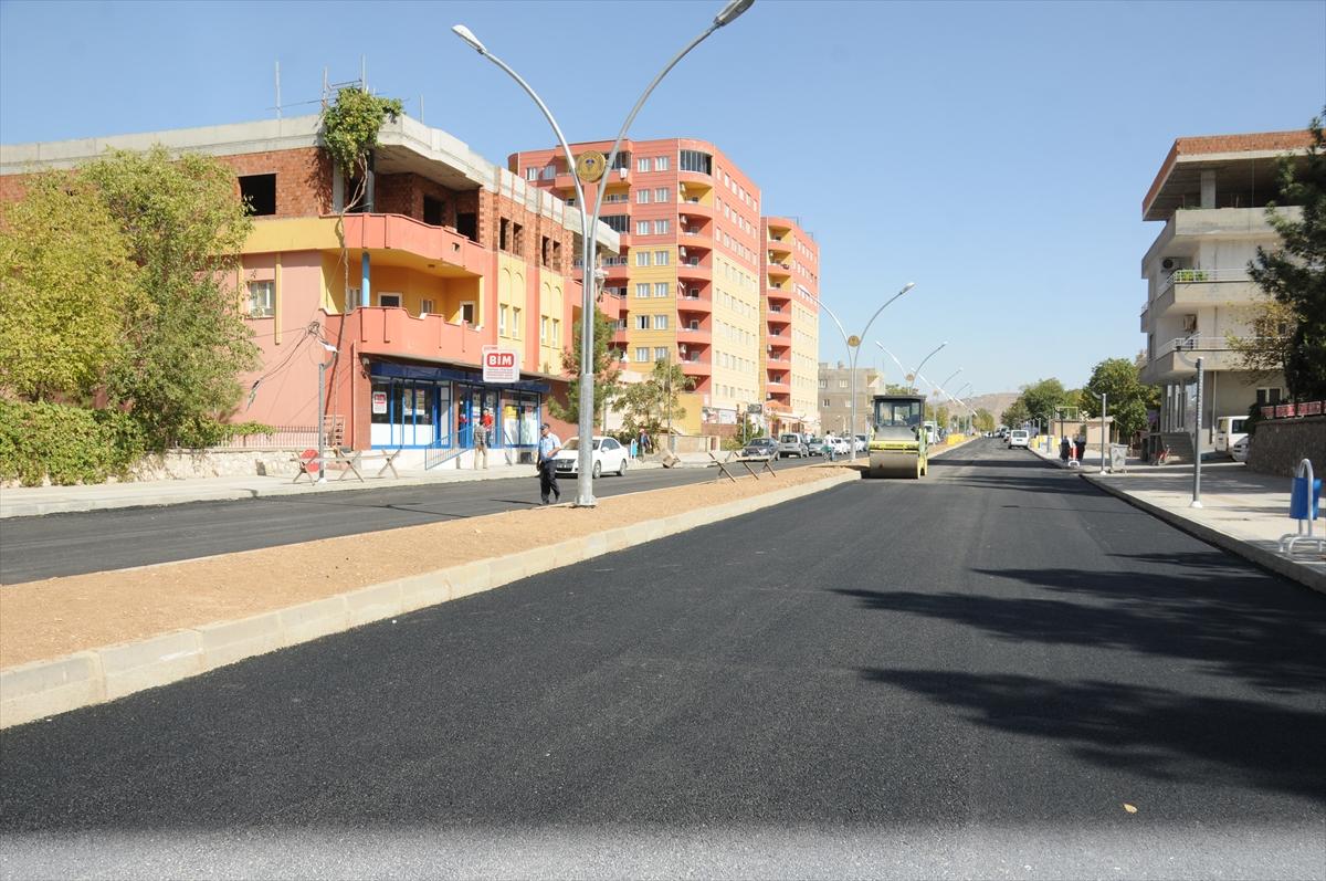 Batman Gercüş'te yollar asfaltlanıyor