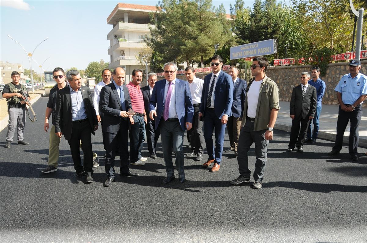 Batman Gercüş'te yollar asfaltlanıyor