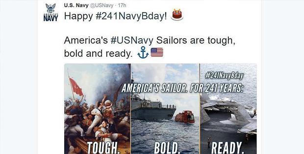 ABD Donanması skandal paylaşımını kaldırdı