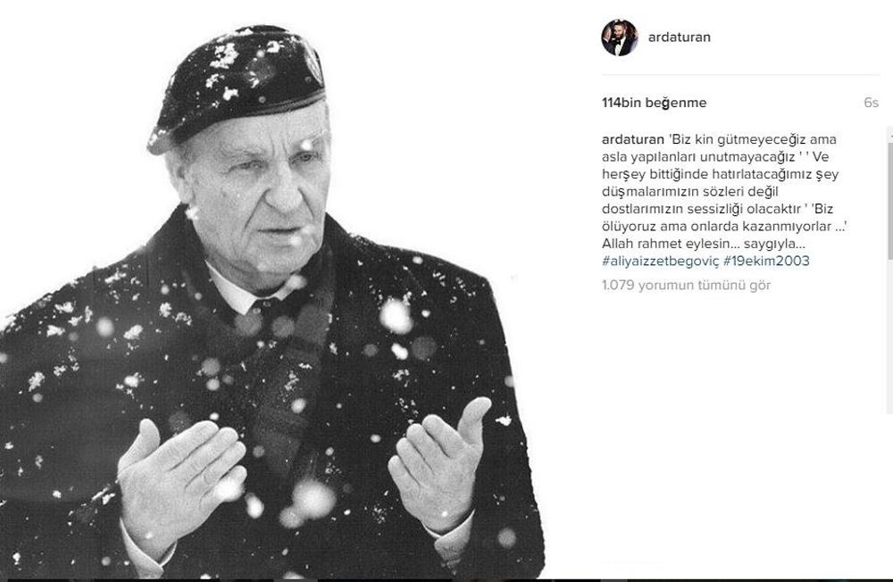 Arda Turan'dan imalı paylaşım