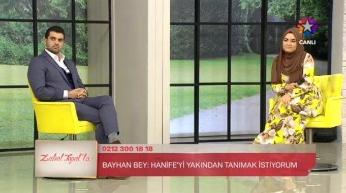 Bayhan evlilik programına katıldı