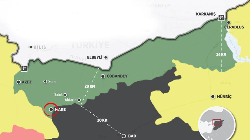 Türk tankları Mare'de