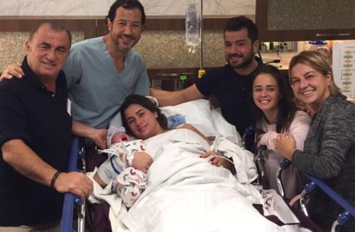 Fatih Terim'in torunuyla ilk pozu