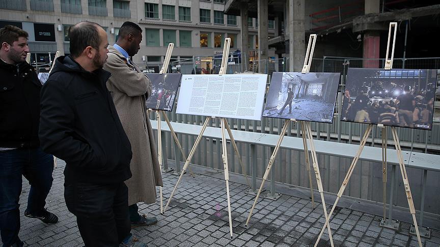 Brüksel'de 15 Temmuz Fotoğraf Sergisi