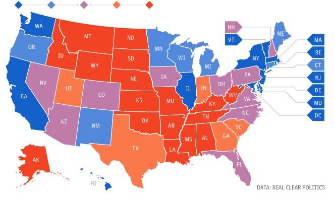 Trump başkanlık yarışını önde götürüyor