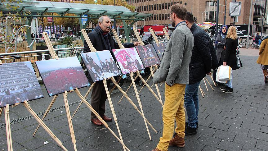 15 Temmuz Fotoğraf Sergisi Rotterdam'da