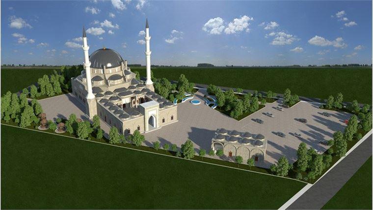 Cibuti'de Osmanlı camisinin yapımı sürüyor