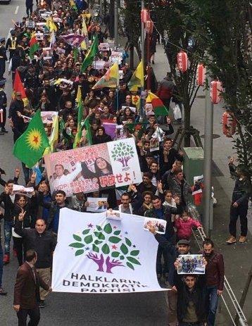 Japonya'da HDP eylemi