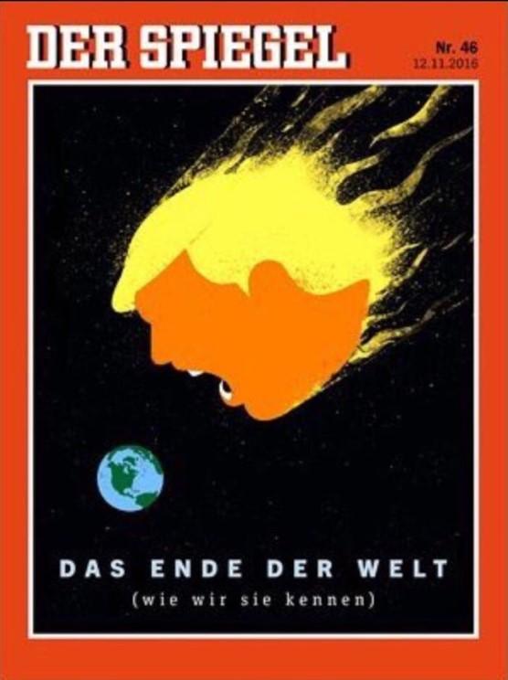 Der Spiegel Trump'ı kapağına taşıdı