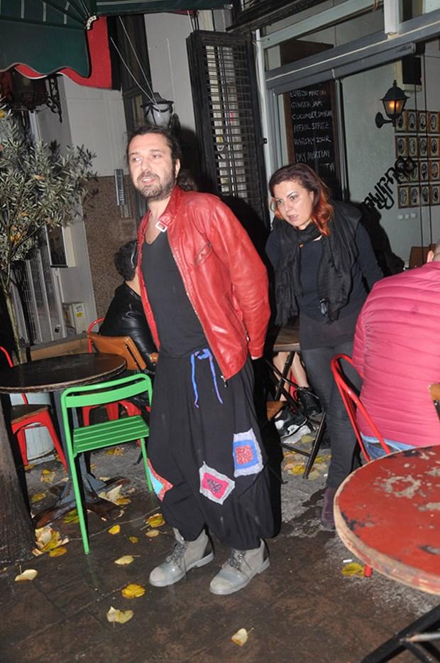 Halil Sezai yeni sevgilisi Çiğdem Erken'le görüntülendi