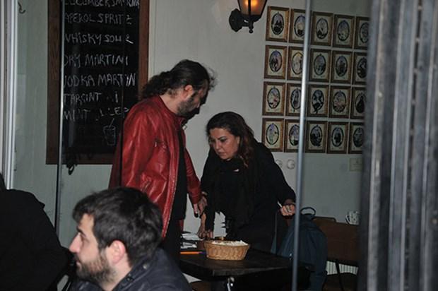 Halil Sezai yeni sevgilisi Çiğdem Erken'le görüntülendi