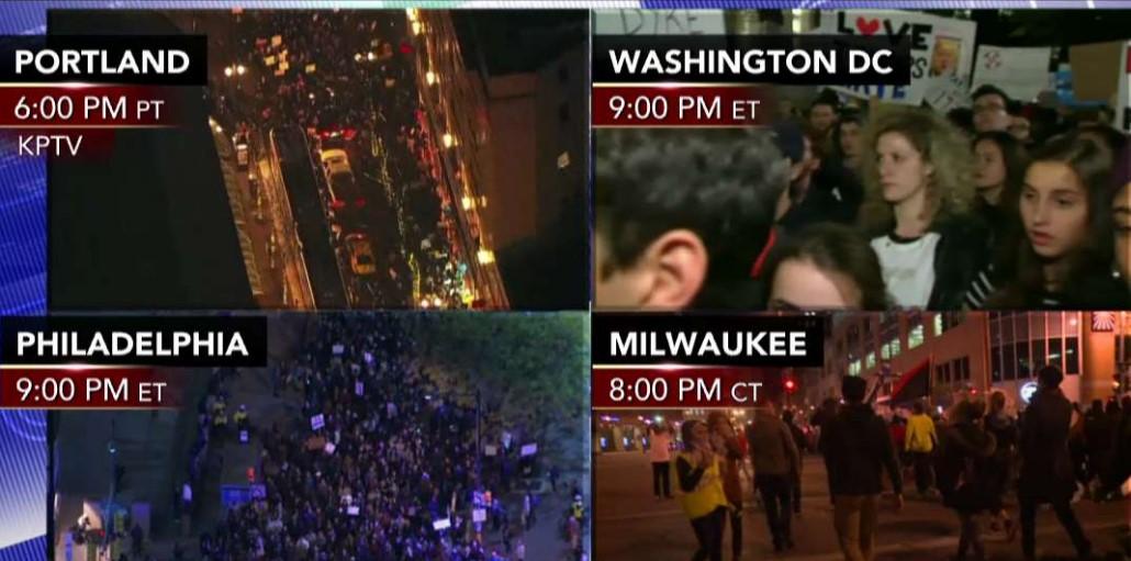 ABD'de isyan çıktı