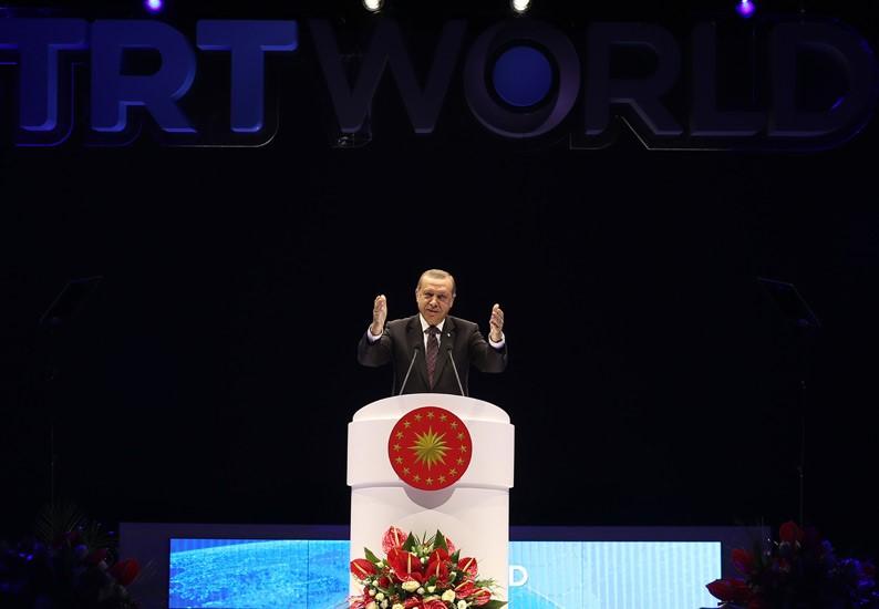Erdoğan'dan TRT World'e: Kameranızı mazlumlara odaklayın