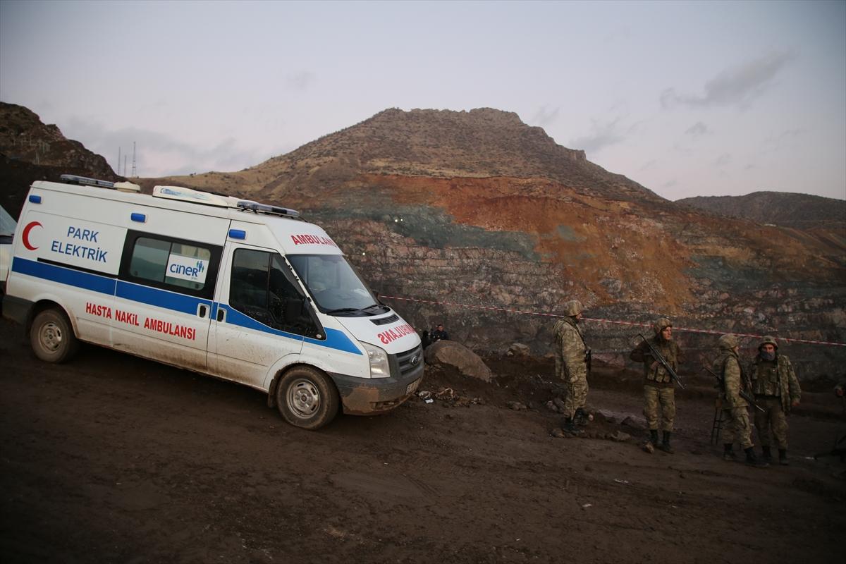 Siirt'te maden ocağında göçük
