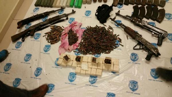 Van'da PKK cephaneliği ele geçirildi