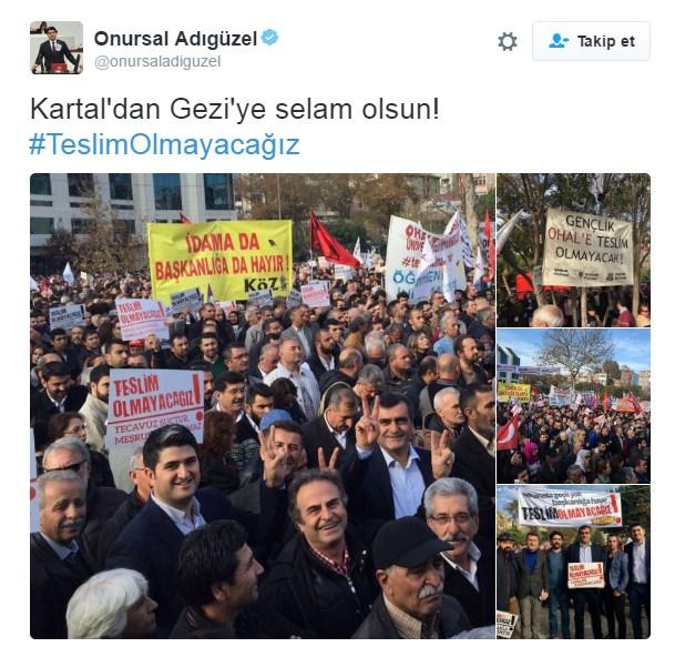 CHP'li vekiller HDP mitingine katıldı