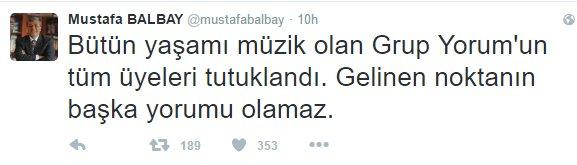 CHP'li vekiller Grup Yorum'a ağlıyor