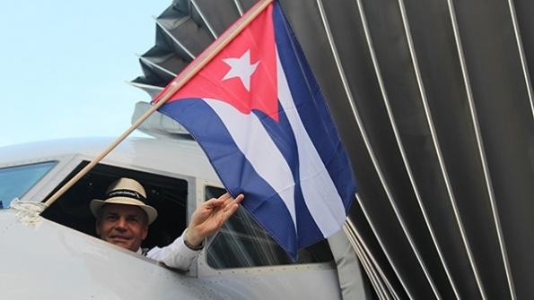 55 yıl sonra ABD'den Havana'ya uçuş