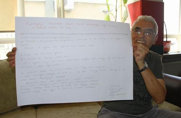 Emekli öğretmenin para ödüllü matematik sorusunu çözdüler