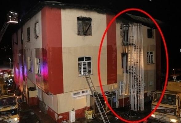 Adana'daki yurt yangınında 14 gözaltı