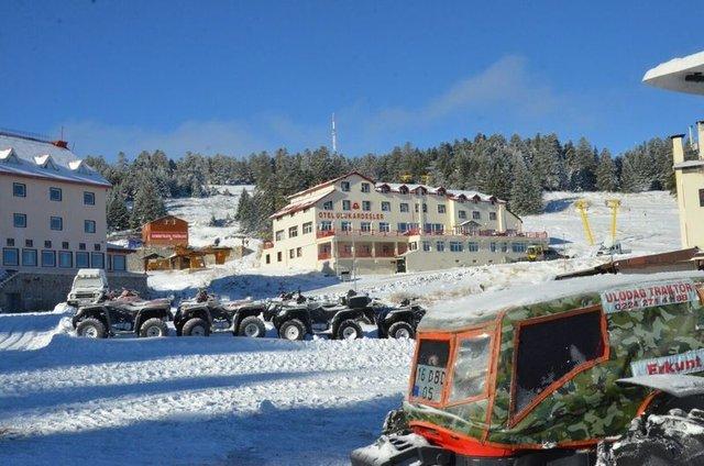 Uludağ'da sıcaklık -12'ye düştü