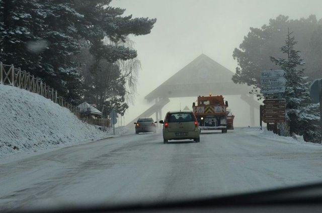 Uludağ'da sıcaklık -12'ye düştü