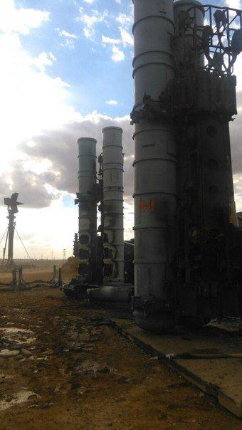 Rus S-300 füzesinin çakılma anı