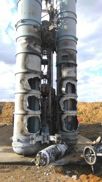 Rus S-300 füzesinin çakılma anı