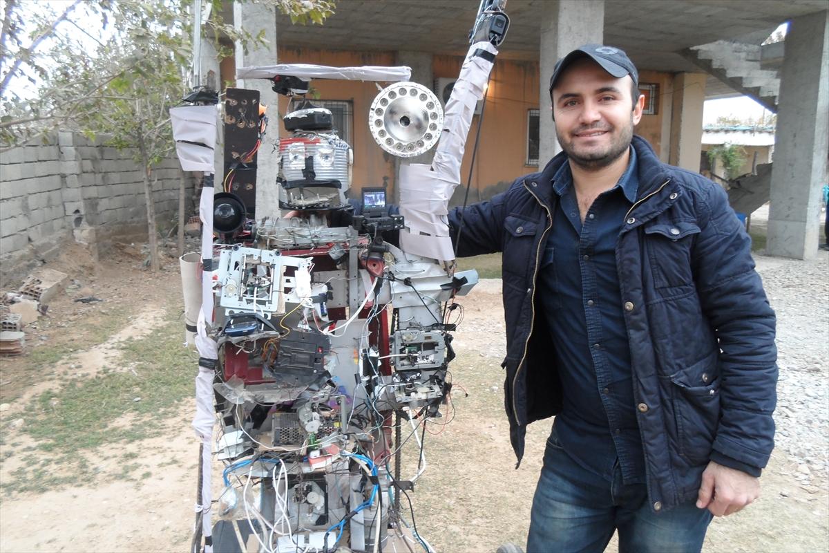 Silopili genç robot icat etti