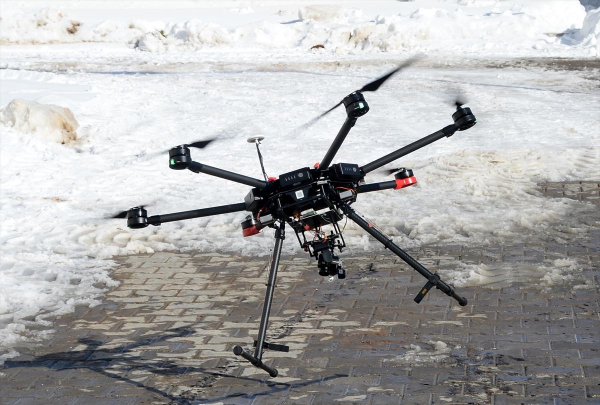 Bitlis'e termal kameralı drone